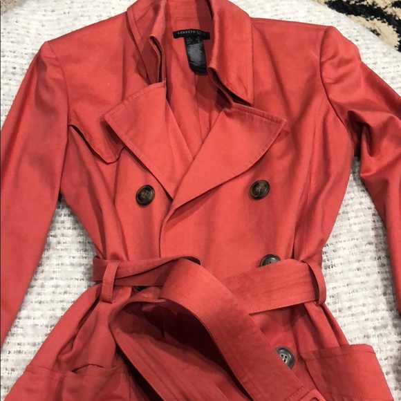 Kennith Cole Trench Coat - Picture 5 of 8